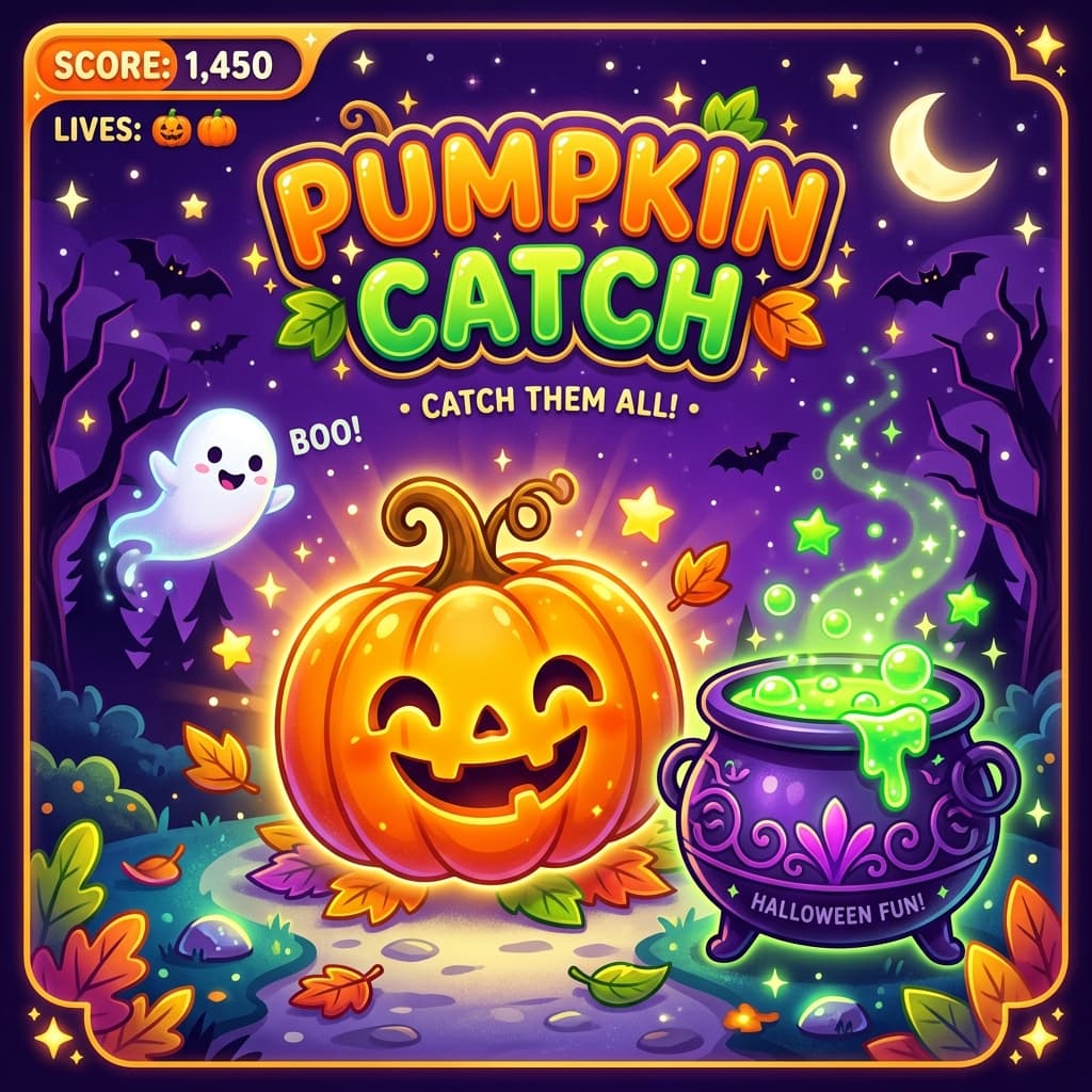 Halloween Pumpkin Catch